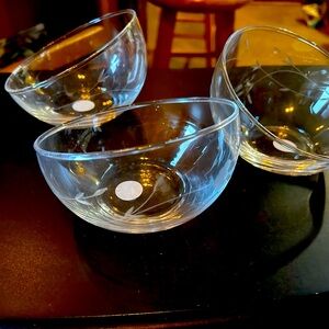Princess house dip/salad bowls